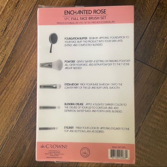 5 piece full face brush set - Picture 2 of 3